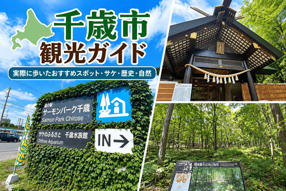 千歳市観光おすすめスポットを現地取材